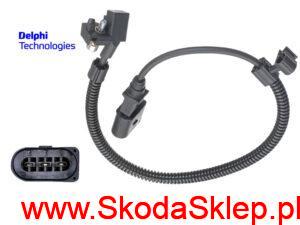Czujnik halla obrotów wału korbowego Skoda Fabia 1,4 16v - Delphi 030957147M