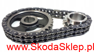 Rozrząd łańcuch i koła rozrządu Skoda Fabia 1,4 MPI VIKA 047198026