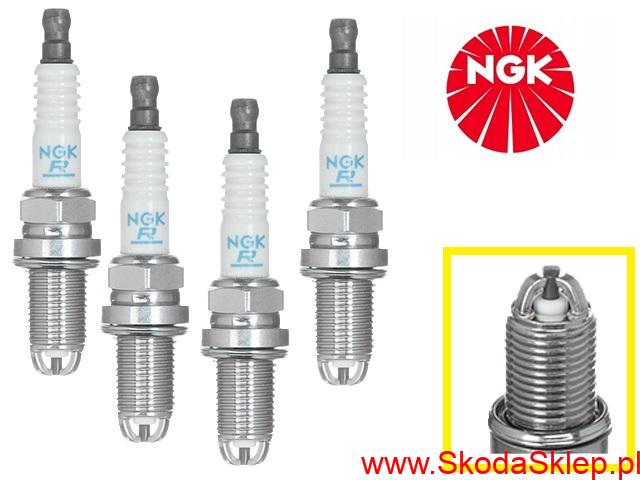 Świeca, świece zapłonowe Skoda Fabia 1,4  -NGK 101000049AC