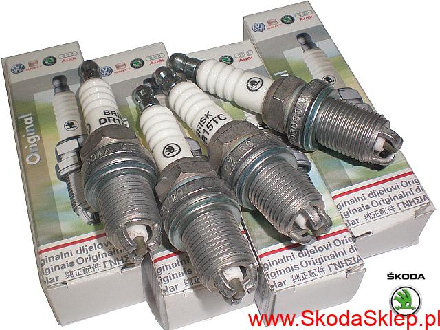 Świeca, świece zapłonowe Skoda Felicia 1,3 Mpi, Fabia 1,4 -oryginał 101000060AA