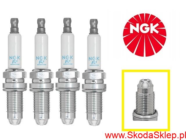 Świeca, świece zapłonowa Skoda Octavia II 1,6 BLF -NGK 101000068AA