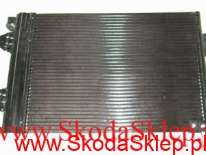 Chłodnica, skraplacz klimatyzacji Skoda Fabia I, Fabia II, Roomster 6Q0820411J/Z 6Q0820411K/Z