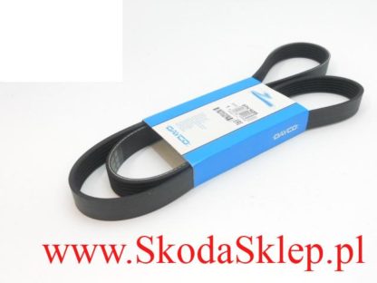 Pasek klinowy wielorowkowy Skoda Octavia I bez klimatyzacji -Dayco - obrazek 2