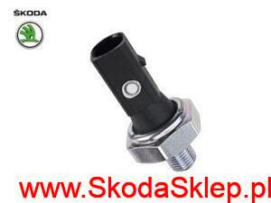Czujnik ciśnienia oleju Skoda Octavia 1.6, 2.0 - oryginał 06A919081J / 06A919081D