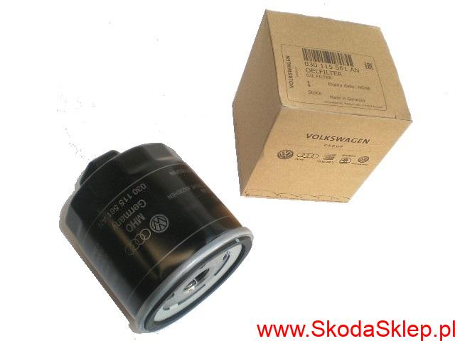 Filtr oleju Skoda Fabia Roomster 1,4 16v Octavia I 1,6AEE -oryginał 030115561AN