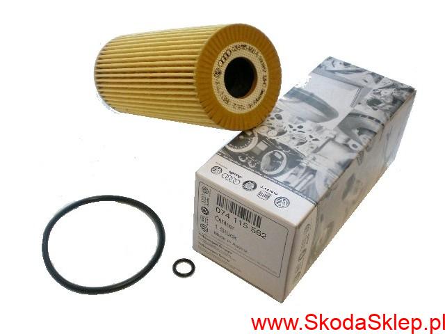 Filtr oleju Skoda Octavia I, Superb I 1,9d -oryginał 074115562