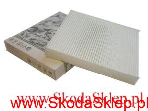 Filtr kabiny, przeciwpyłkowy Skoda Fabia I, Roomster Fabia II  do 2010r   -oryginał 6Q0820367B