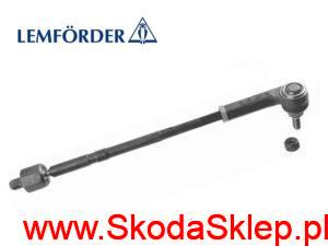 Drążek kierowniczy z końcówką Skoda Octavia I prawy - Lemforder 1J0422804B
