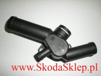 Króciec wodny, kołnierz układu chłodzenia Skoda Fabia Octavia 06A121132/P