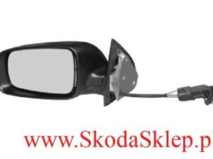Lusterko sterowane manualnie lewe Skoda Fabia