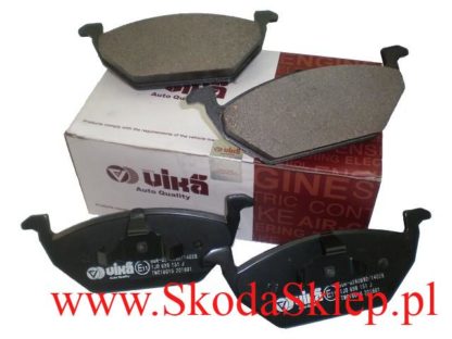 Klocki hamulcowe przód Skoda Fabia, Rapid, bez czujnika zużycia 6Q0698151 1J0698151J 6R0515301C