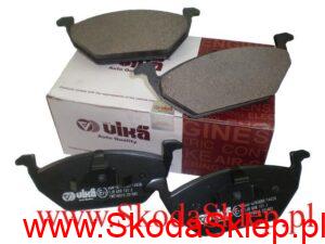 Klocki hamulcowe przód Skoda Fabia, Rapid, bez czujnika zużycia 6Q0698151 1J0698151J 6R0515301C