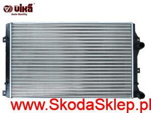 Chłodnica silnika Skoda Octavia II 1.9 Tdi - 1K0121253AA AQ Vika