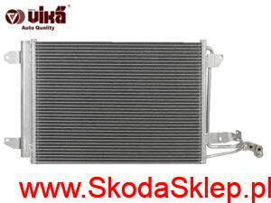 1K0820411P Chłodnica, skraplacz klimatyzacji Skoda Octavia II - 1K0820411P AQ Vika
