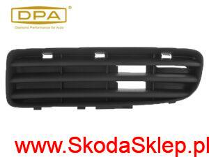 1U0807367B Zaślepka zderzaka Skoda Octavia I po 2001 lewa - DPA 1U0807367B