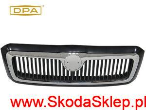 Atrapa, kratka wlotu powietrza, osłona chłodnicy Skoda Octavia I po 2001 r. - 1U0853651C DPA