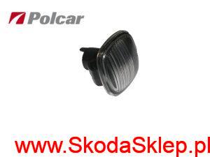 Kierunkowskaz błotnika boczny przyciemniany Octavia I, Fabia I - 1U0949127B Polcar