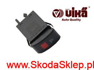 Włącznik świateł awaryjnych Skoda Octavia I do 2000 r. - 1U0953235F AQ Vika