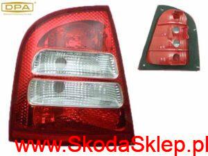 Lampa Skoda Octavia I hatchback po 2001r. tył lewa - DPA 1U6945111C