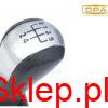 1Z0711141B_rk1 Gałka dźwigni zmiany biegów + osłona czerń - aluminium - DPA 1Z0711141B