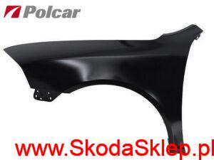 Błotnik Skoda Octavia II do 2008 r. przód lewy - 1Z0821105A Polcar
