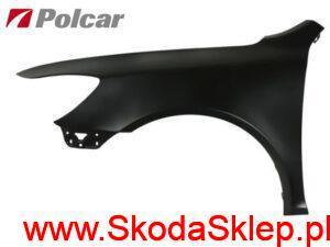 1Z0821105C Błotnik Skoda Octavia II po 2009 r. przód lewy - 1Z0821105C Polcar