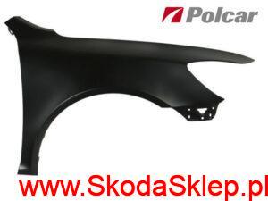 Błotnik Skoda Octavia II po 2009 r. przód prawy – 1Z0821106C Polcar