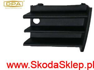 1Z0853665 Zaślepka zderzaka Skoda Octavia II po 2004 r. lewa - 1Z0853665 DPA
