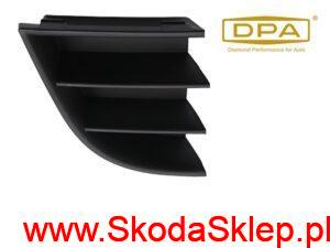 Zaślepka zderzaka Skoda Octavia II po 2009 r. prawa -1Z0853666C DPA