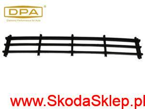 Kratka, atrapa środkowa zderzaka Skoda Octavia II po 2004 r. - 1Z0853677 DPA