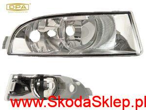 Lampa, halogen przeciwmgłowy prawy Skoda Octavia II po 2009 r. - DPA 1Z0941702C