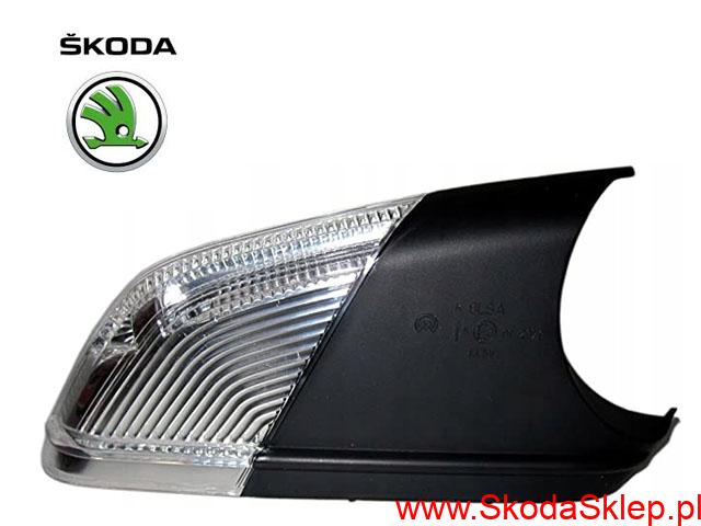 Kierunkowskaz lusterka Skoda Octavia II prawy -oryginał 1Z0949102C
