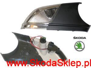 1Z0949101D Kierunkowskaz lusterka z podświetleniem otoczenia Skoda Octavia II prawy - 1Z0949102D Skoda Auto