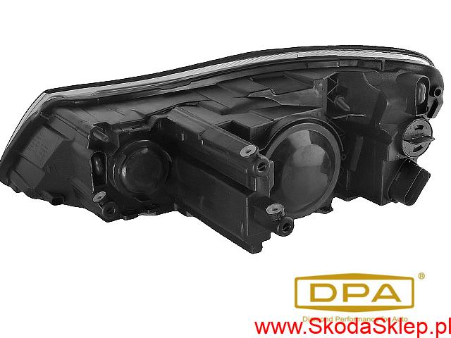 1Z1941018S (2) Lampa, reflektor przedni prawy Skoda Octavia II po 2009 r. -DPA 1Z1941018S