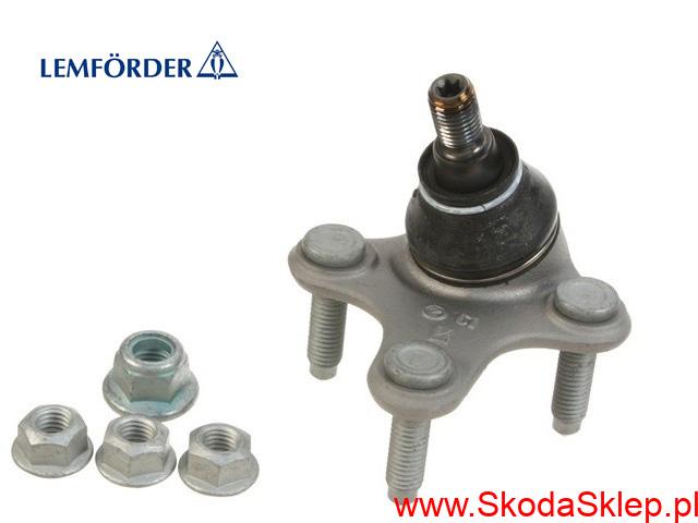 Sworzeń wahacza prawy Skoda Fabia, Roomster modele po 2010 r. - Lemforder 6R0407366