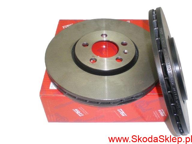 Tarcze hamulcowe przód Skoda Octavia I 1,8T Roomster 288 mm -TRW 1J0615301R