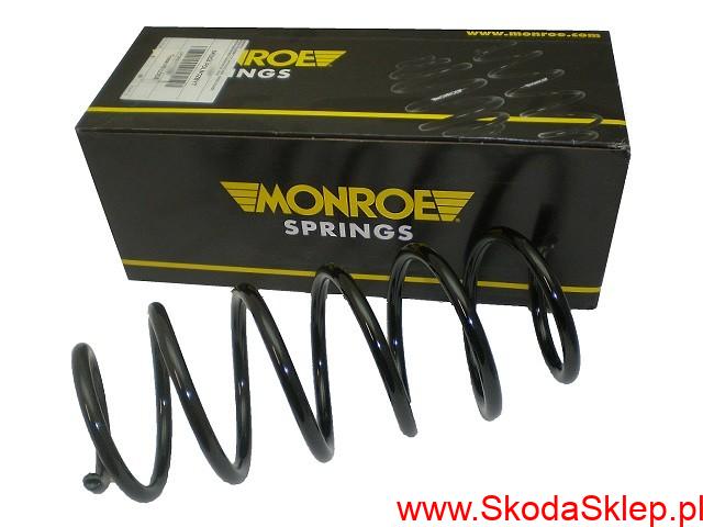 Sprężyna zawieszenia przód Skoda Octavia I 1,8 1,9D 2,0 - Monroe 1J0411105BG