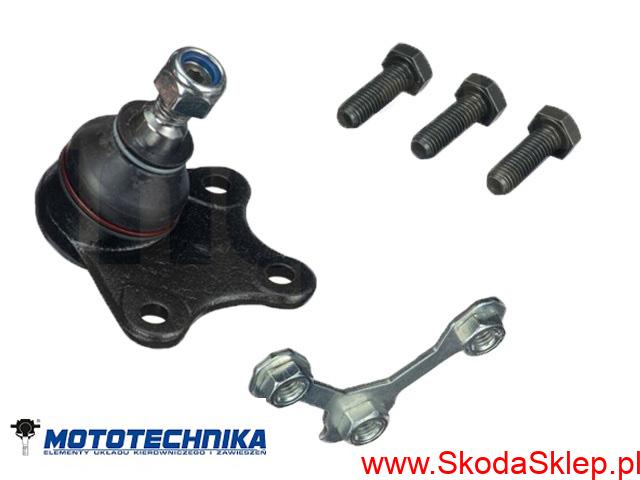 Sworzeń wahacza Skoda Fabia do 2010r, Roomster do 2010r lewy -Mototechnika 6Q0407365A