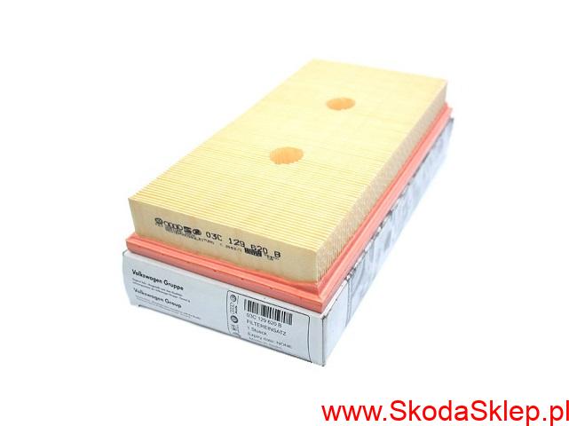 Filtr powietrza Skoda Octavia II 1,6 FSI -oryginał 03C129620B