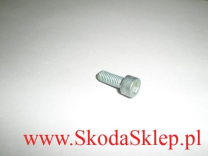 Śruba dżwigienki rolki napinającej Skoda
