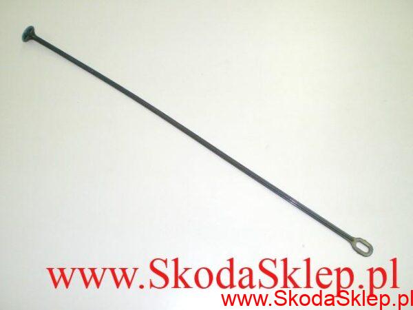 2496_1228485352_PC040041 Wieszak, cięgno półki bagażnika Skoda Felicia czarny 6U0867749/O