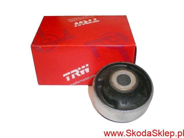 Poduszka, tuleja metalowo gumowa wahacza przód Skoda Octavia I, Fabia i Roomster po 2010-, Citigo Rapid -TRW 1J0407181