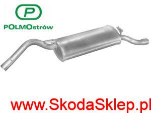 Tłumik końcowy Skoda Felicia 1.6 hatchback - Polmostrów 6U6253609B