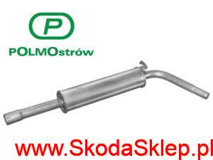 24_47 Tłumik środkowy Skoda Fabia I 1,9 diesel - 6Q0253209Q Polmo
