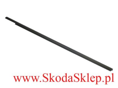 Listwa, uszczelka pozioma szyby okna przednich drzwi Prawych Skoda Fabia I  6Y0837478A/O