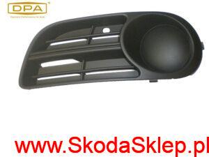 Zaślepka zderzaka Skoda Fabia I po 2004 lewa - 6Y0807367B DPA