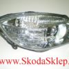 Lampa, reflektor prawy Skoda Fabia II Roomster 5J1941018A/O