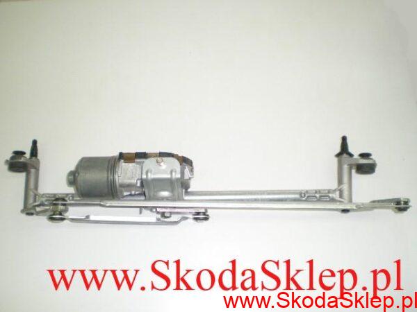 Silnik + mechanizm napędu wycieraczek przód Skoda Octavia II  1Z1955023E/Q