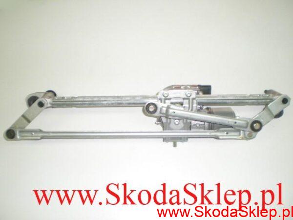 Silnik + mechanizm napędu wycieraczek przód Skoda Octavia II  1Z1955023E/Q