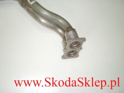 2904_1261560867_dwie-rur Katalizator rura wydechowa dwururka Skoda Octavia 1,6 1J0253058KX/O